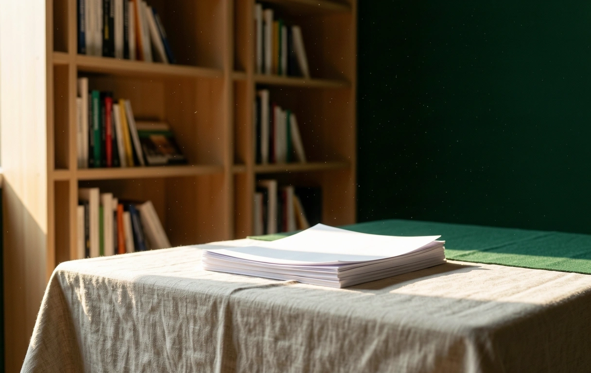 Ruhige Bibliotheksatmosphäre